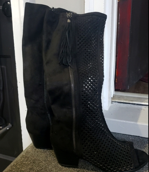 🔥Open Toe Tall boots🔥 - Picture 10 of 14